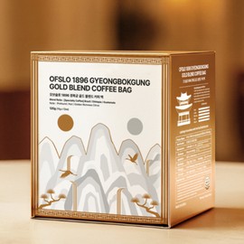 Ofslow 1896 Gyeongbokgung Gold Blend Specialty Coffee Beans Whole Bean Grinding Fresh Roasting / 오브슬로1896 경복궁 골드블렌드 스페셜티 원두커피 홀빈 분쇄 신선로스팅