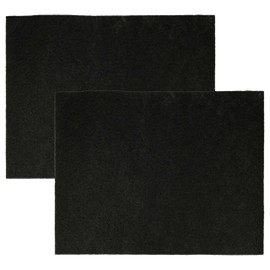 vhbw 2 x Activated Carbon Filters Compatible with Fellowes AP-300PH PlasmaTrue, AP-300PH Air Purifier - Air Filter Black