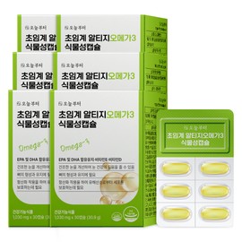 From today, supercritical rTG Omega 3 vegetable capsule rTG Omega 3 30 capsules, 6 pcs / 오늘부터 초임계 알티지오메가3 식물성캡슐 rTG 오메가쓰리 30캡슐, 6개