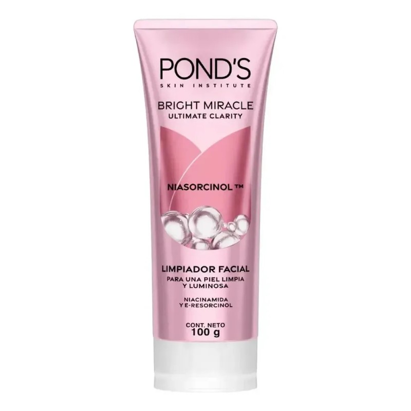 Limpiador Facial en Espuma POND's Bright Miracle con Niasorcinol Anti-manchas,