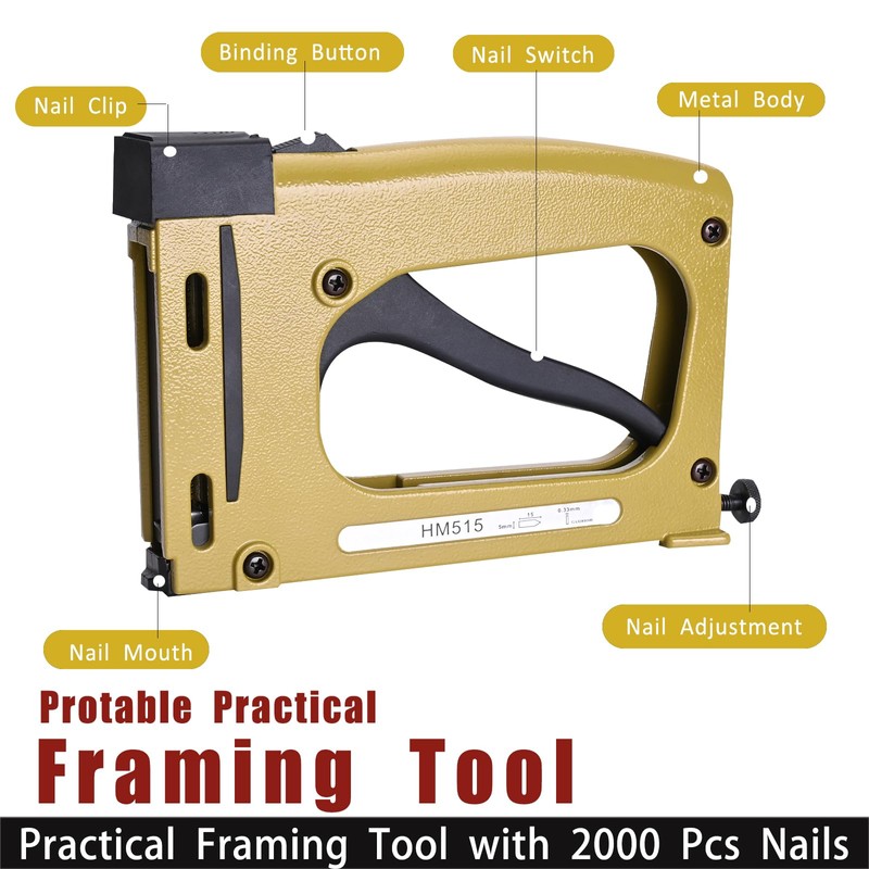 Point Drivers for Picture Framing with 2000 Refill Points, Picture