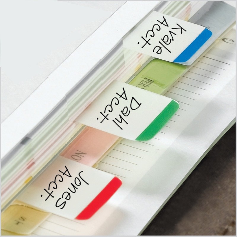 Post-it 686L-GBR Index Strong (3 x 22 Haftstreifen, 25,4 x