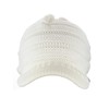 C.C Warm & Thick Cable Knitted Brim Visor Beanie Cap,