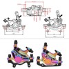 HB-100 Xtech Zoom Hydraulic Brakes Hb100 e Bike Brake Kit