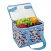 TEAMOOK Lunch Bag Insulated Lunch Box Cool Bag Blue Floral