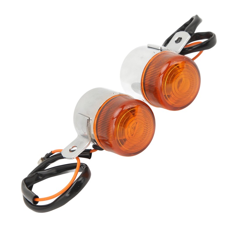 1Pair Motorcycle Turn Signal Light 6V Stylish Sturdy High Brightness