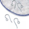 Hackberry Creek 10 Premium Steel Blue Niobium Ear Wires -
