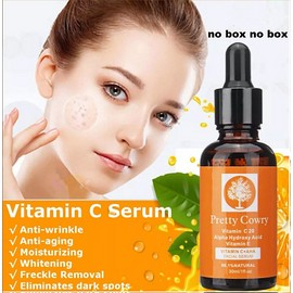 (VITAMIN C)Original Face Serum Muka Glowing Viral Tiktok Vitamin C Jeragat Anti Penuaan Multiple Repair Firming Collagen Skincare Mask Essence Lifting Skin Care Moisturize Brightening Retinol Serum For Face Whitening and Glowing Lelaki & Perempuan