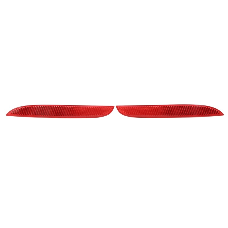 1 Pair Rear Bumper Reflector 63142990863 Left Right Red Tail