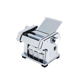 Fetcoi 135W Electric Pasta Maker Machine with Stainless Steel Double-Knife Noodle Dough Roller for Lasagne, Linguine, Spaghetti, Pizza