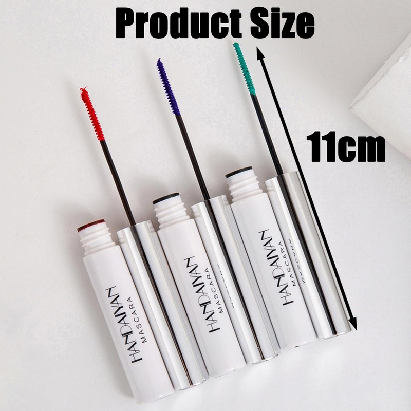 Pink 5D Mascara Colorful Fiber Mascara Charming Long Lasting, Thick