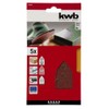 KWB Sanding Triangles – Quick – Wood and Metal –