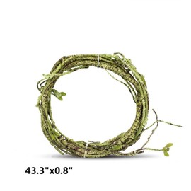 Hamiledyi Reptile Vines Flexible Bend A Branch Jungle Vines Plastic Terrarium Plant Leaves Pet Habitat Decor for Lizard Frogs Snakes and More Reptiles (Pack of 3)