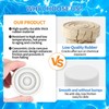 4-Pack Pool Ladder Bumpers,Pool Step Rubber End Caps for 1.10"