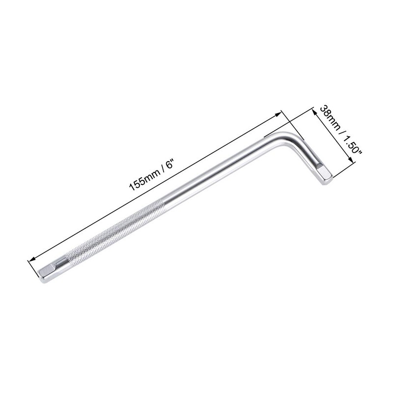 sourcing map Socket Accessory Set of 2 Pcs, 13mm 6-Point