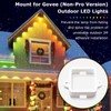 Govee H805 Light Clips, Mounting Brackets for Permanent Outdoor LED