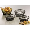 American Metalcraft BLSB80 Wrought Iron Scroll Design Round Bread Basket,
