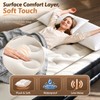 Air Mattress Twin with Built-in Pump, 18" Height, Up to
