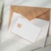 Uonlytech Chip Blank Cards, 8pcs Blank Smart Intelligent Card Contacts