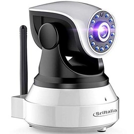 Sricam SP017 Wireless Security Camera, WiFi 720P IP Camera, Surveillance Camera, Two-Way Audio for Baby Elder with Android/iOS App
