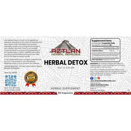 Herbal Detox Capsules – Cascara Sagrada & Natural Digestive Cleanse