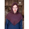 Burgschneider - Skjoldehamn Gugel Knud Herringbone - Bordeaux Grey (L/XL,