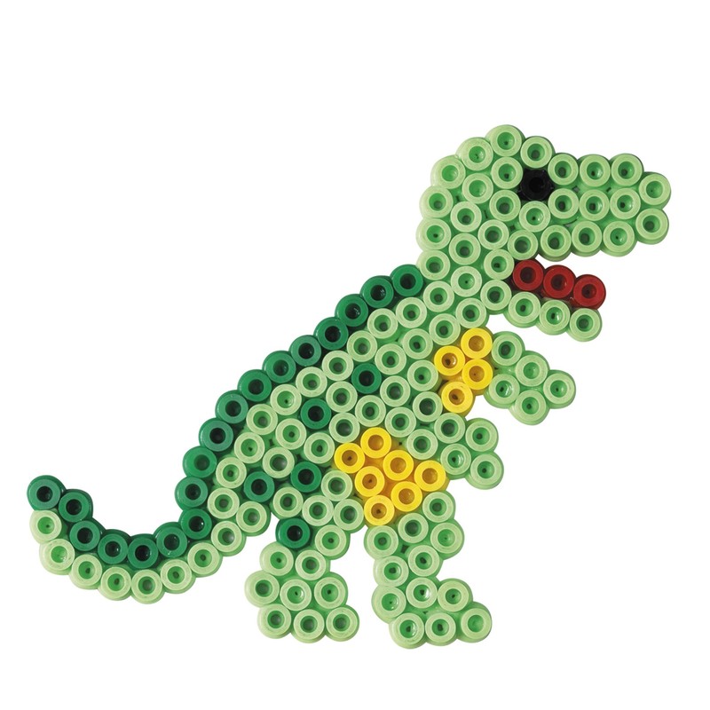 Hama 3502 Iron-On Beads Midi Gift Set Small World Dinosaur