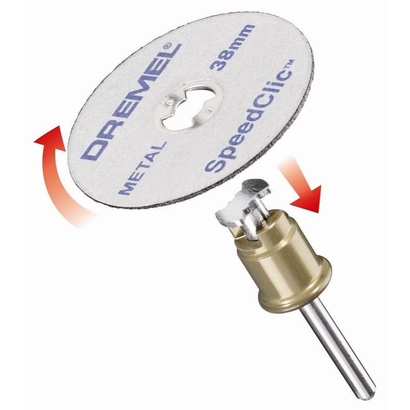 Dremel EZ SpeedClic SC406 Metal Cutting Wheel 2-pack, 2 Cutting