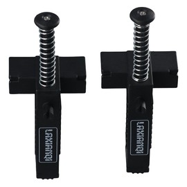 Urjumpea Leveling Tool Plastic Wear?Tolerant Black Masonry Accessories Kit Plumber Tools Spring-Loaded Clip Bricklaying Tool Set Building Construction