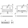 Basic Man FH Name Plate Door Peephole x Lens 170