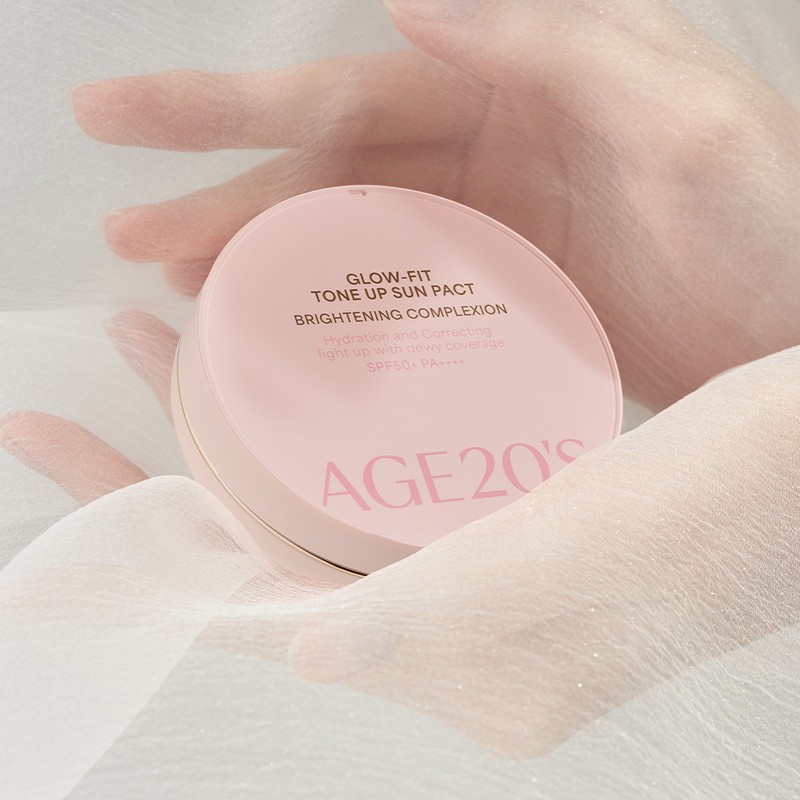Age 20's Glow Fit Tone-Up Sun Pact SPF50+ PA++++