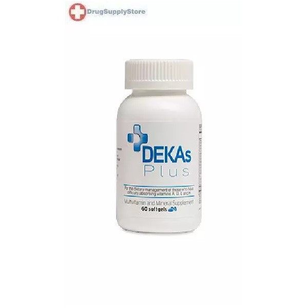 DEKAs Plus Softgels-Multivitamin & Mineral Supplement with Delivery Technology