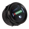 52mm Oil Fuel Level Gauge Meter Indicator LED Flashing Reminder