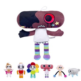 HYDTQCL Dandy Horror Games Plush 30 cm Dandys World Plush for Boys Girls Kids Fans Birthday Gift (C)