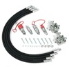 VORGENS Mini Excavator Three-Way Diverter Valves & Hose Kits, Hydraulic