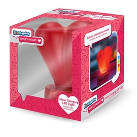 Spearmark Emoticon Sweet Heart Illumi-Mate Colour Changing Light, RED