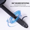 Moyujian Composite Bow Release, Adjustable Wristband 360 ° Rotating Trigger