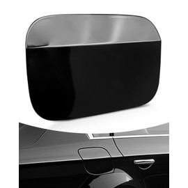 Fuel Gas Tank Cap Cover Fit for VW Volkswagen Passat 2012 2013 2014 2015 2016 2017 2018, Fuel Filler Door Lid Replace 561809857, Black