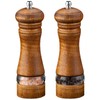 Wooden Salt and Pepper Shakers,Wood Salt and Pepper Grinder Set