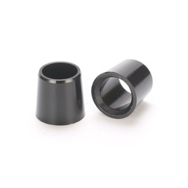 [Set of 10] Golf Sleeve Socket and Wood Ferrule Replacement Parts 4 Sizes Available, Black Design, Maintenance Required Item (0.335ID*0.500L)