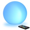 Mr.Go 8-inch Ultra-Fun LED Glowing Ball Light w/Remote, RGB Color