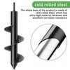Spiral Drill Bit Set for Garden Planting Heavy Duty Bulb