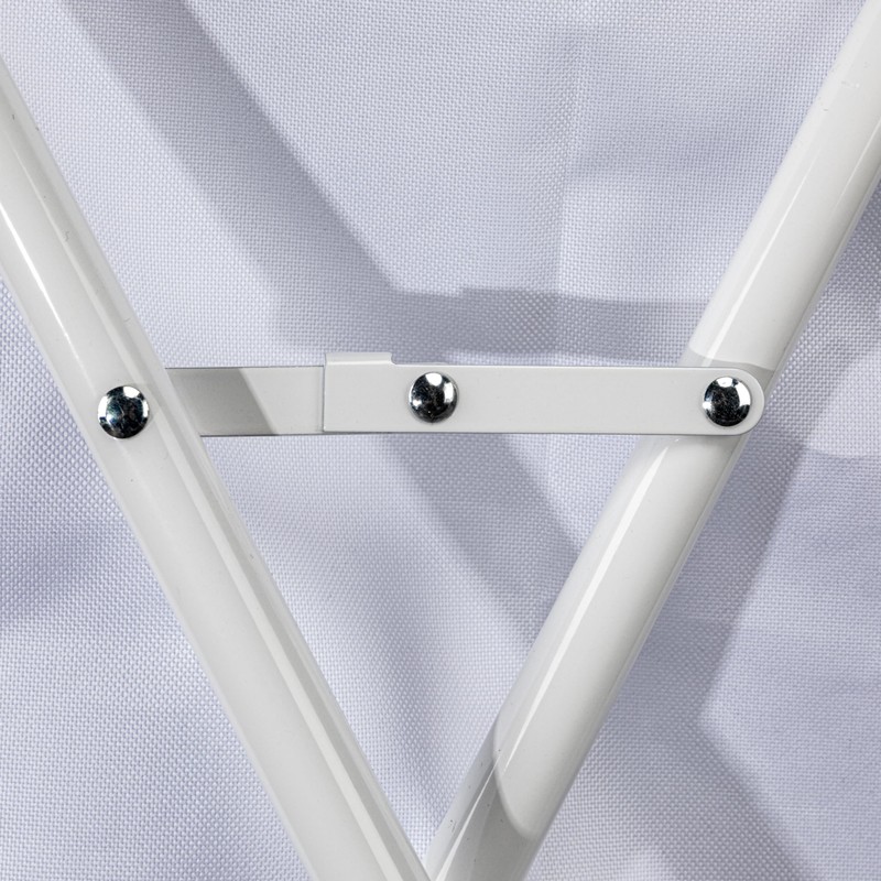 Household Essentials Rolling Laundry Hamper, Heavy Duty Canvas Bag, 2