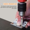 Ansodo 7Pcs Hinge Drill Bit Set, self centering drill bit,