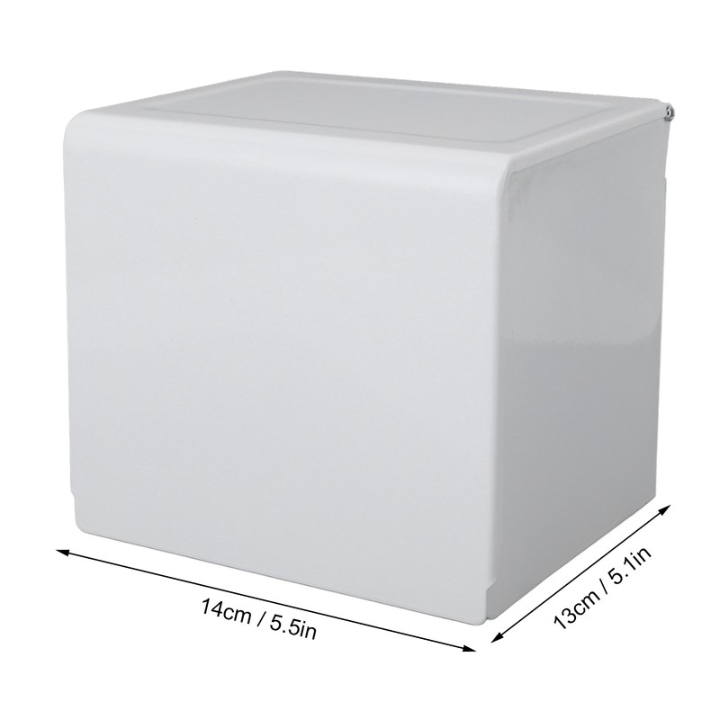 Wall Toilet Paper Holder Box Waterproof Space Aluminum Toilet Tissue