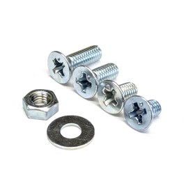 [M3 x 5 - M3 x 10] Countersunk Head Machine Screw Set, Uniqlo [M3x5, M3x6, M3x8, M3x10]