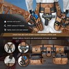 ZAKCO Professional 1680D Polyester Tool Belt with Suspender, Strudy Tool