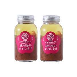 Hasegawa Brewing All-Purpose Seasoning, Pickled Plum Pickled in Oil, 6.3 oz (180 g) x 2 Packs