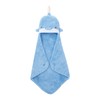 Libuhahato 17814-61 Pocket Towel, Animal Pucking Towel, Dolphin (Total Length: