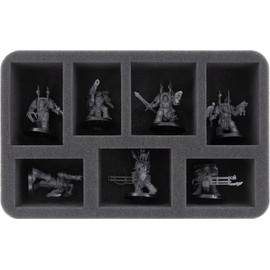 Feldherr HS060A007 Foam Insert Compatible with Chaos Space Marines - 7 Compartments